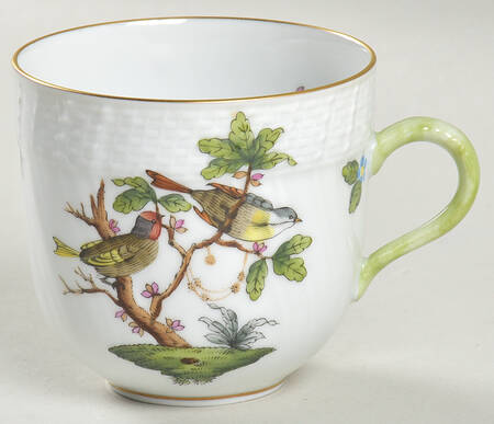 Rothschild Bird (RO) Flat Demitasse Cup