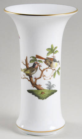 Rothschild Bird (RO) 6" Flared Vase