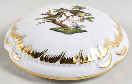 Rothschild Bird (RO) Lid for 4" Round Bon Bon