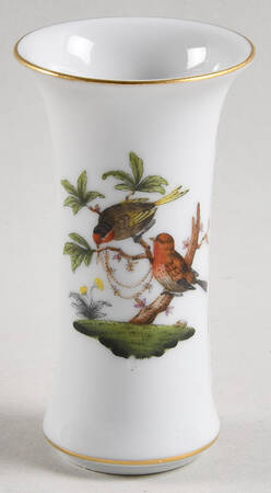 Rothschild Bird (RO) 3" Mini Bud Vase by Herend