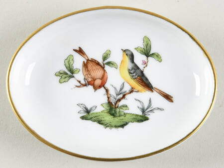Rothschild Bird (RO) 3" Oval Ashtray