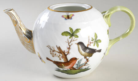 Rothschild Bird (RO) Teapot No Lid