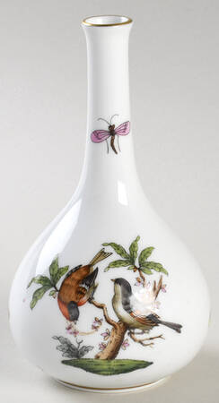 Rothschild Bird (RO) 5" Bud Vase by Herend