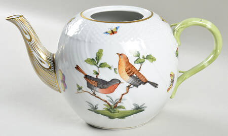 Rothschild Bird (RO) Teapot No Lid