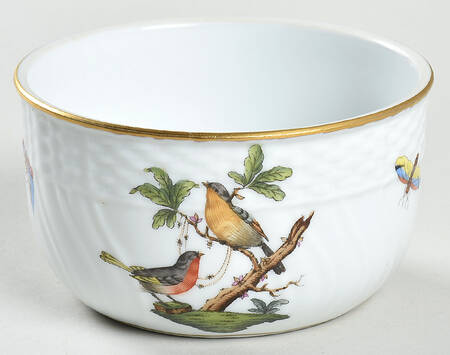 Rothschild Bird (RO) Sugar Bowl No Lid