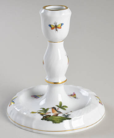 Rothschild Bird (RO) 5" Candlestick by Herend