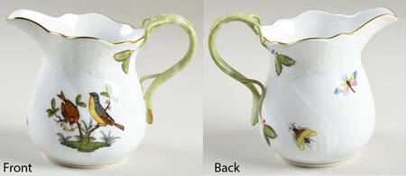 Rothschild Bird (RO) Creamer by Herend