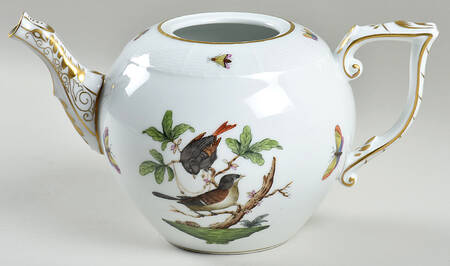 Rothschild Bird (RO) Teapot No Lid