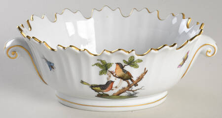 Rothschild Bird (RO) Oval Open Candy Dish