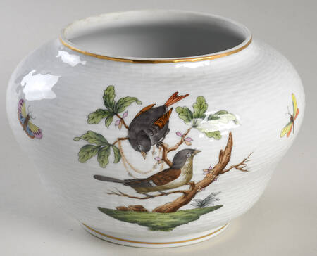 Rothschild Bird (RO) Medium Ginger Jar No Lid