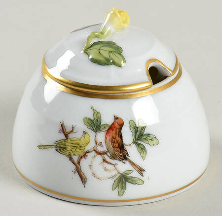 Rothschild Bird (RO) Honey Pot & Lid