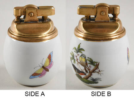 Rothschild Bird (RO) Cigarette Lighter by Herend