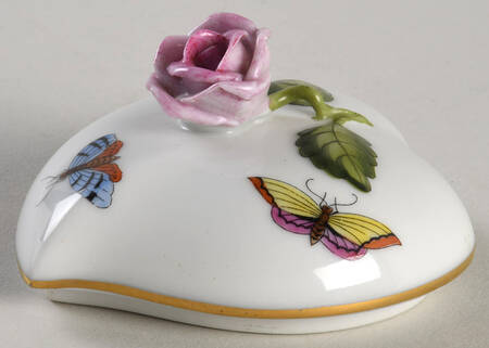Rothschild Bird (RO) Lid for 3" Heart Shaped Box