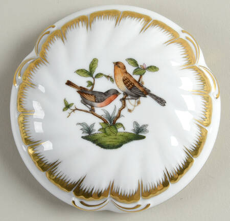 Rothschild Bird (RO) Lid for 5" Embossed Bon Bon