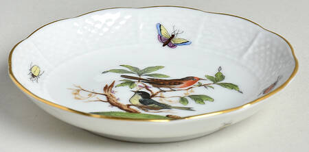 Rothschild Bird (RO) 4" Ashtray by Herend
