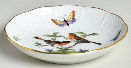 Rothschild Bird (RO) 4" Ashtray by Herend