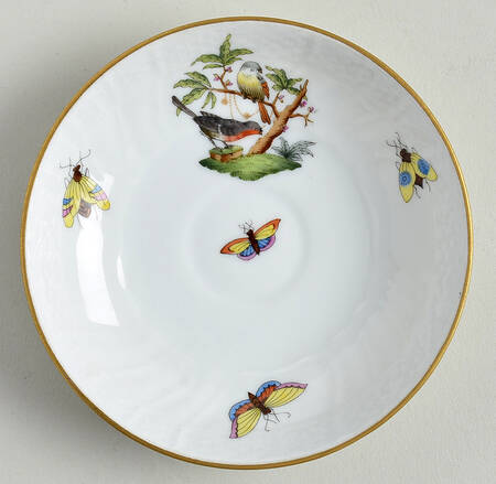 Rothschild Bird (RO) Saucer for Flat Demitasse Cup