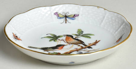 Rothschild Bird (RO) 4" Ashtray by Herend