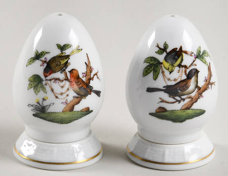 Rothschild Bird (RO) Salt & Pepper Set with Ceramic Stoppers