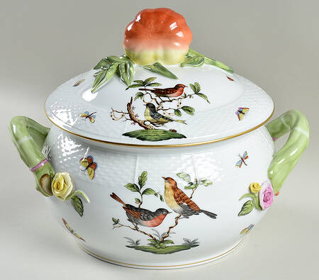 Rothschild Bird (RO) Round Tureen & Lid