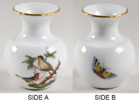 Rothschild Bird (RO) 2" Mini Bud Vase