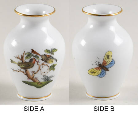 Rothschild Bird (RO) 2" Mini Bud Vase