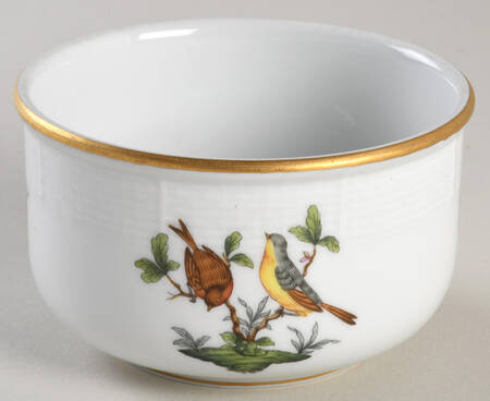 Rothschild Bird (RO) Sugar Bowl No Lid by Herend