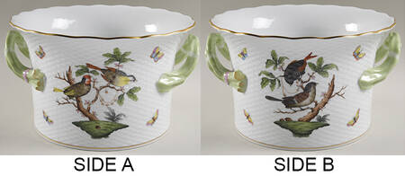 Rothschild Bird (RO) 6" Cachepot by Herend