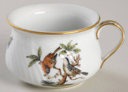 Rothschild Bird (RO) Pot de Creme (2 Pc)-No Lid