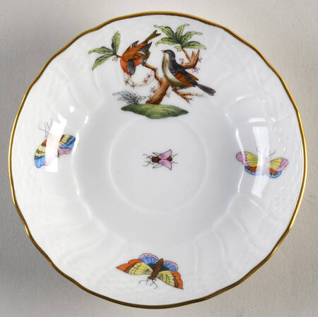 Rothschild Bird (RO) Saucer for Flat Demitasse Cup