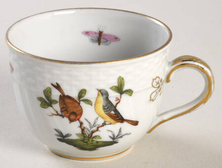 Rothschild Bird (RO) Flat Demitasse Cup