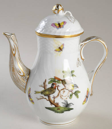 Rothschild Bird (RO) Mini Coffee Pot & Lid