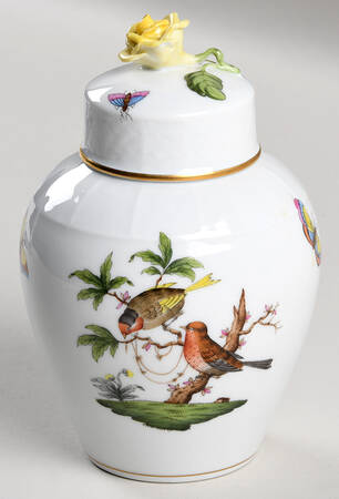 Rothschild Bird (RO) Tea Caddy & Lid