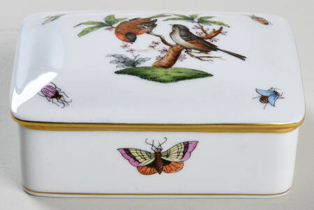 Rothschild Bird (RO) Cigarette Box & Lid