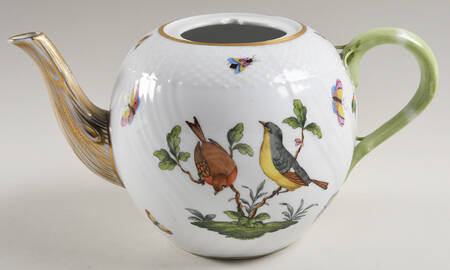 Rothschild Bird (RO) Teapot No Lid