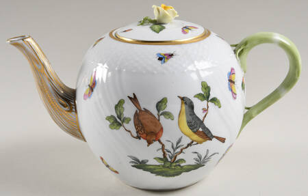 Rothschild Bird (RO) Teapot & Lid