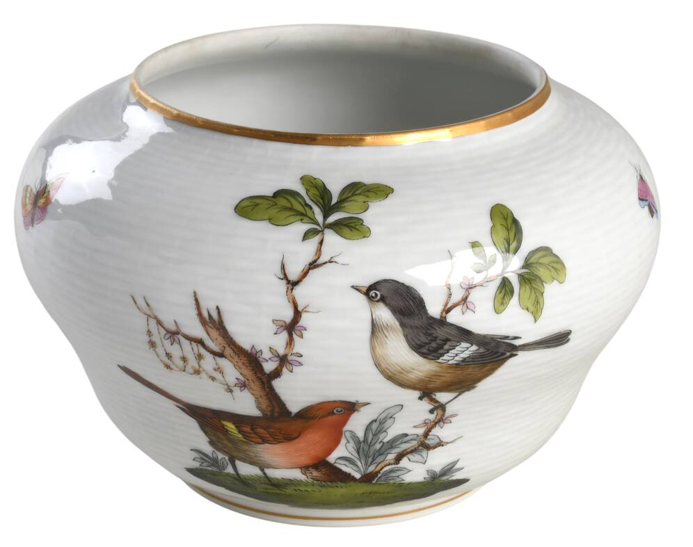 Rothschild Bird (RO) Medium Ginger Jar No Lid