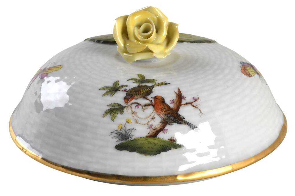 Rothschild Bird (RO) Lid for Medium Ginger Jar