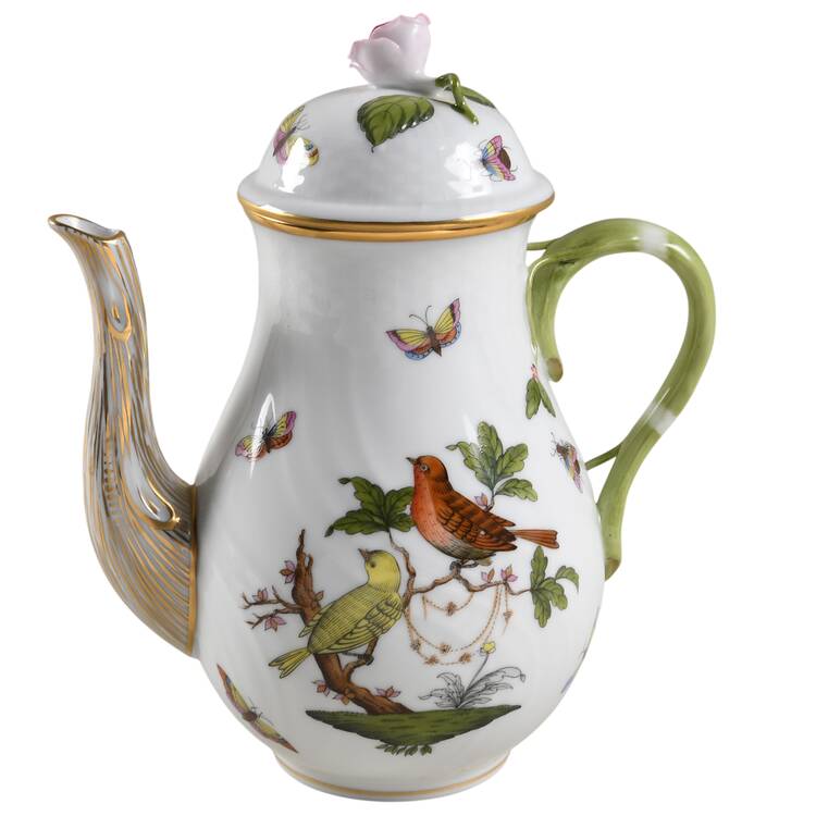 Rothschild Bird (RO) Coffee Pot & Lid