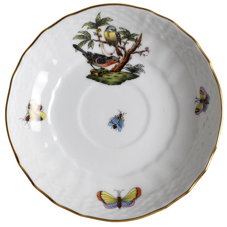 Rothschild Bird (RO) Saucer for Flat Cup