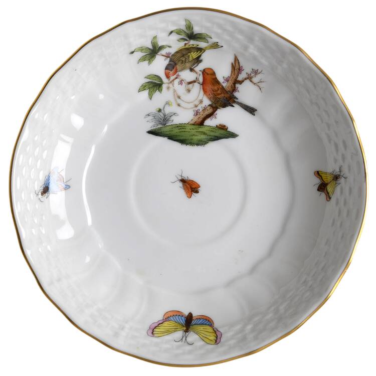 Rothschild Bird (RO) Saucer for Flat Cup