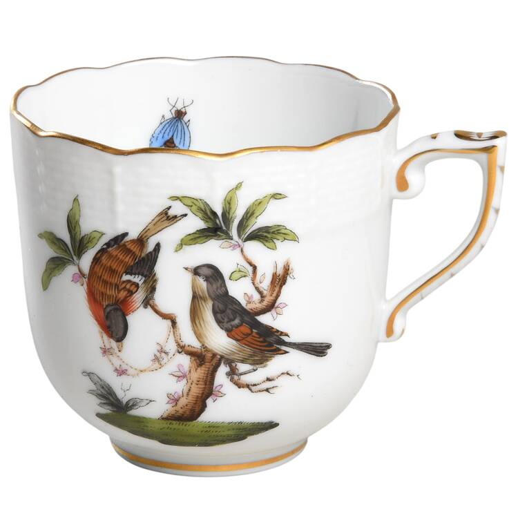 Rothschild Bird (RO) Chocolate Cup by Herend