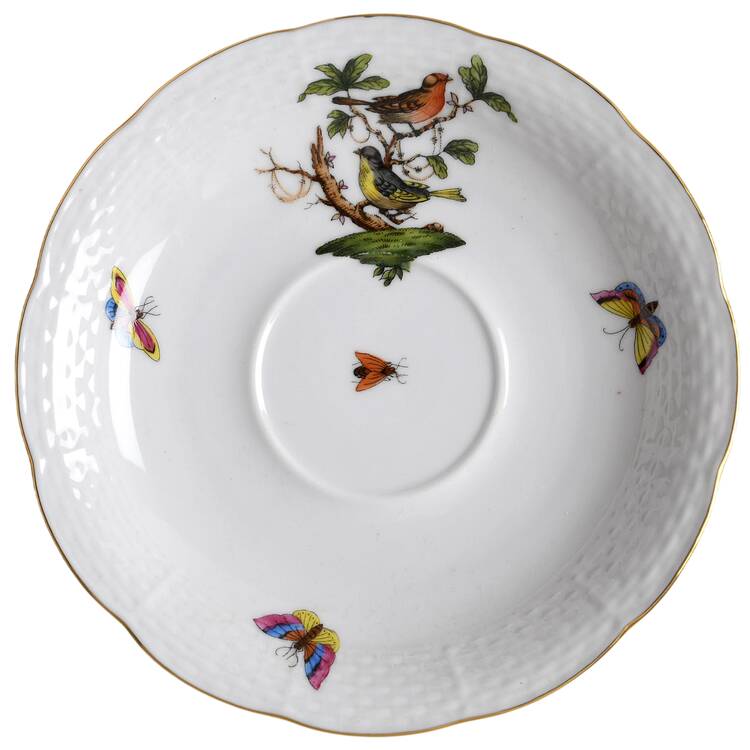 Rothschild Bird (RO) Saucer for Breakfast Cup
