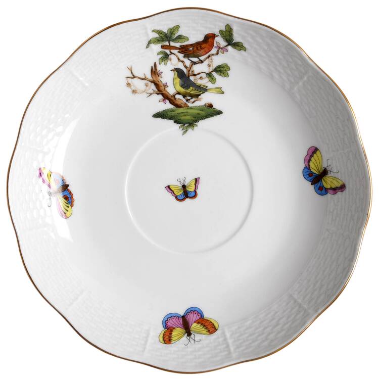 Rothschild Bird (RO) Saucer for Breakfast Cup