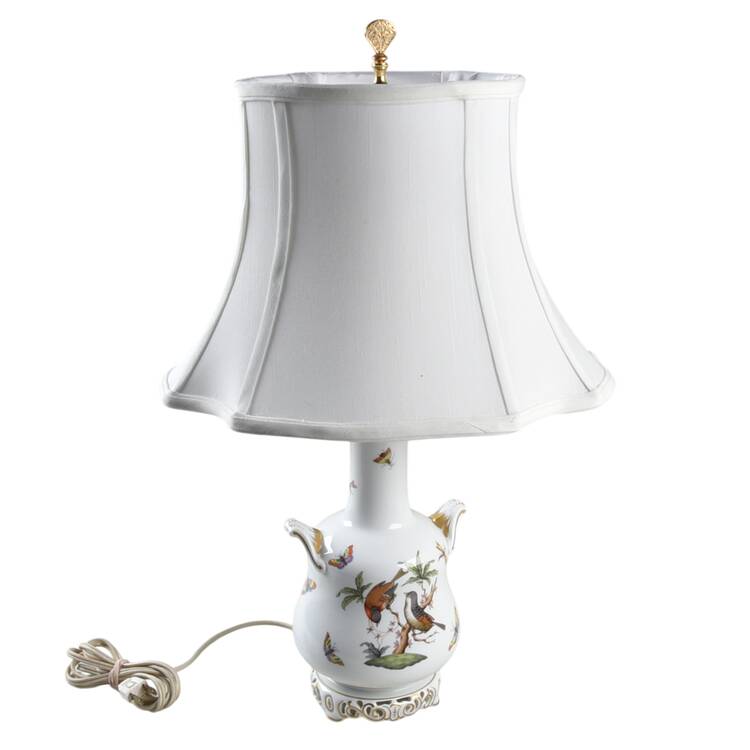Rothschild Bird (RO) 19" Electric Lamp & Shade