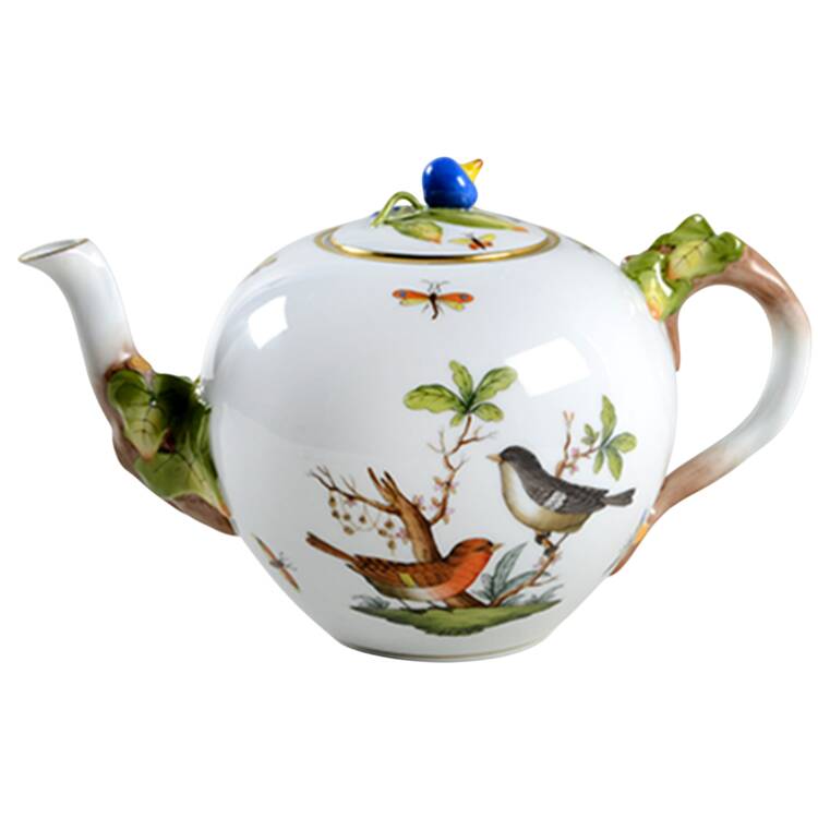 Rothschild Bird (RO) Teapot & Lid