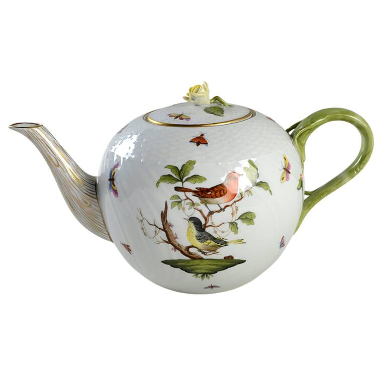 Rothschild Bird (RO) Teapot & Lid