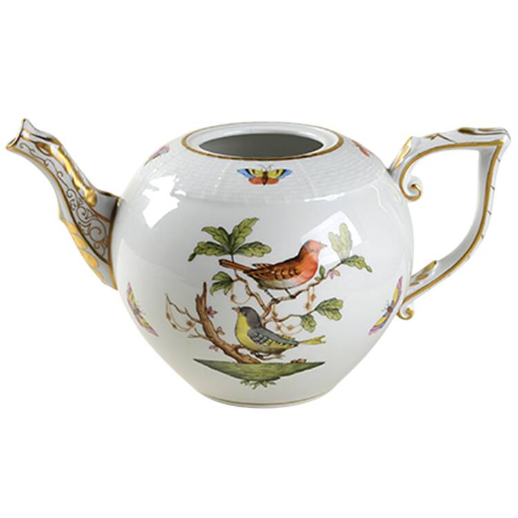 Rothschild Bird (RO) Teapot No Lid