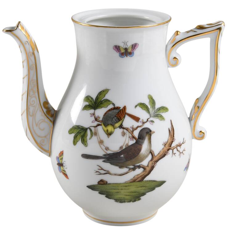 Rothschild Bird (RO) Small Coffee Pot No Lid