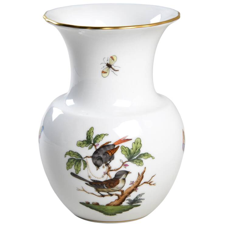 Rothschild Bird (RO) 5" Vase